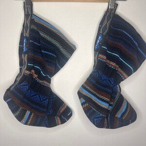 KAVU Cabin Toes Women's Size MPolar Fleece Slipper Socks-NWOT-Small Defect T15